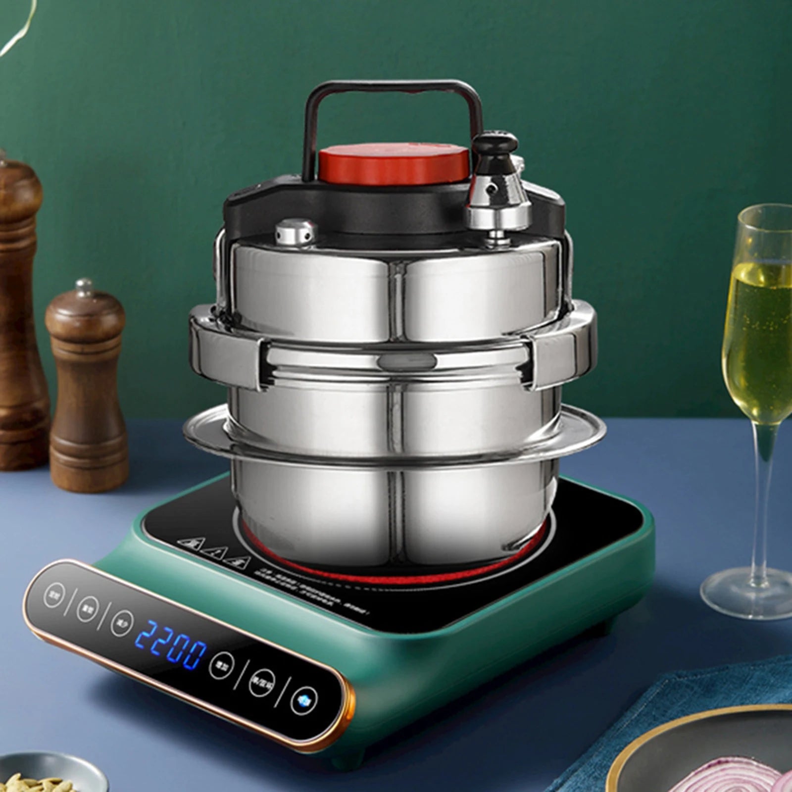 CampLite Mini Pressure Cooker