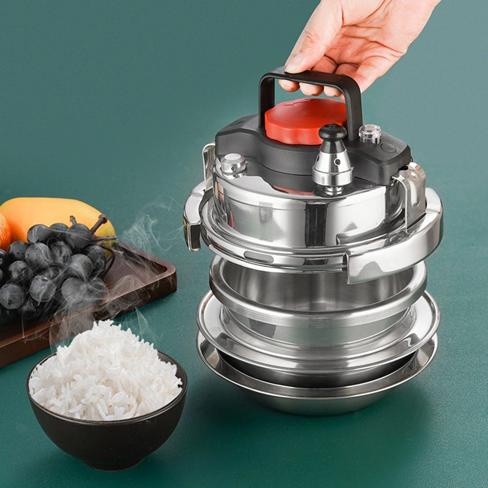 CampLite Mini Pressure Cooker